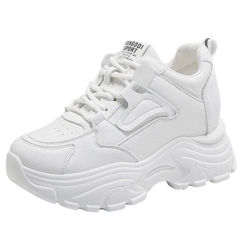 White Platform Sneakers