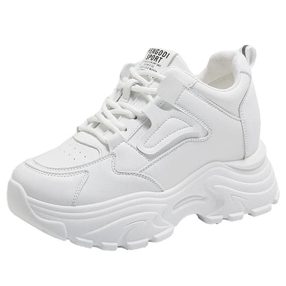 White Platform Sneakers